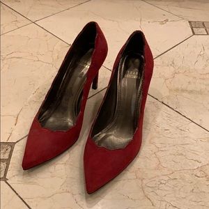 Stuart Weitzman suede pumps